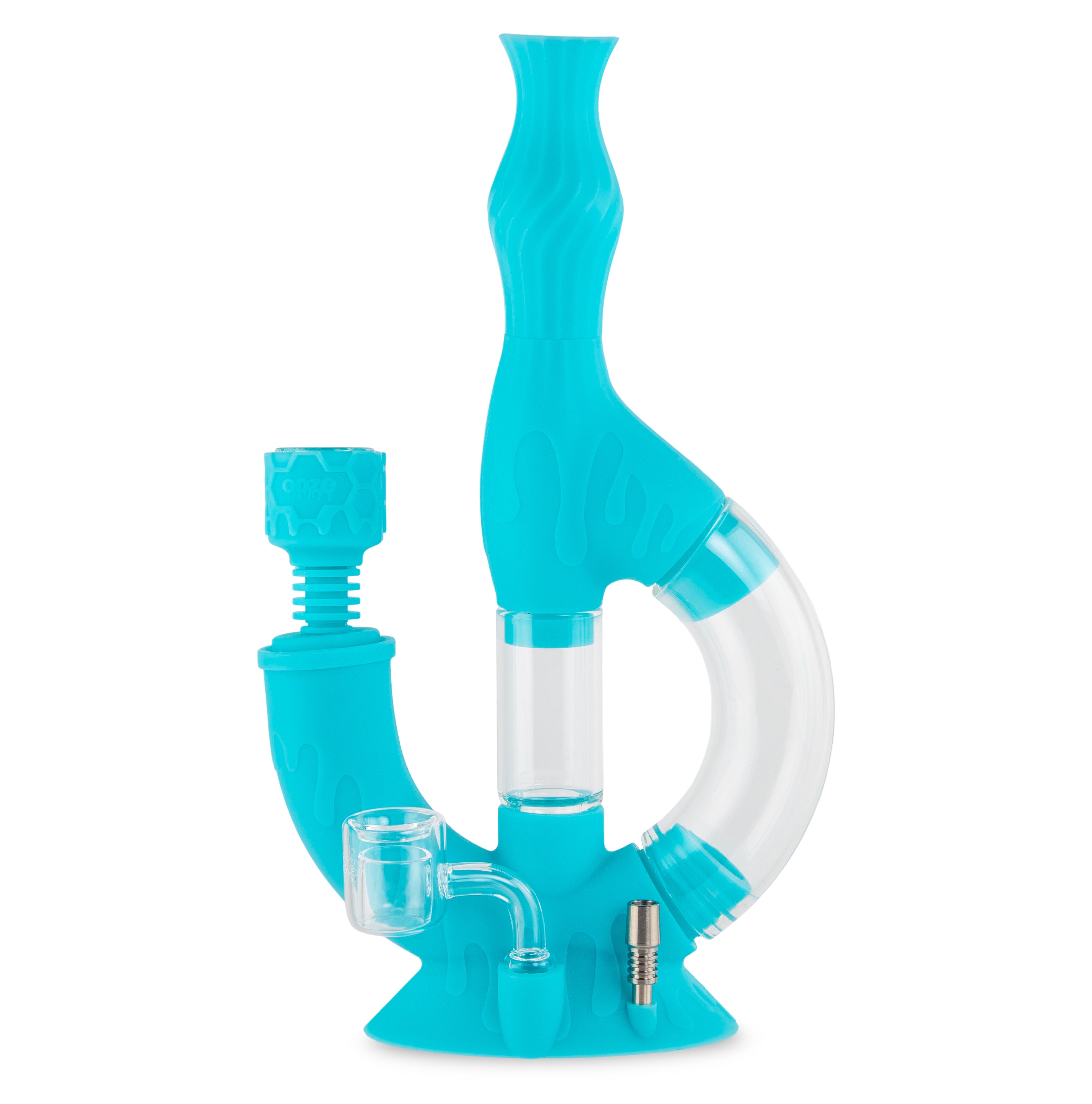 Kettle Silicone Bubbler - Teal