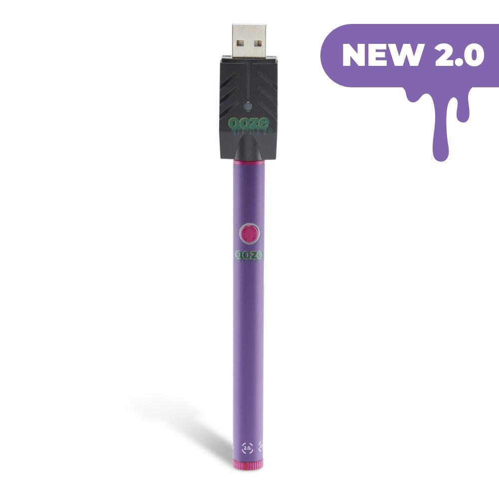 Ooze Twist Slim Pen 2.0 - 320 mAh Flex Temp Battery - Ultra Purple