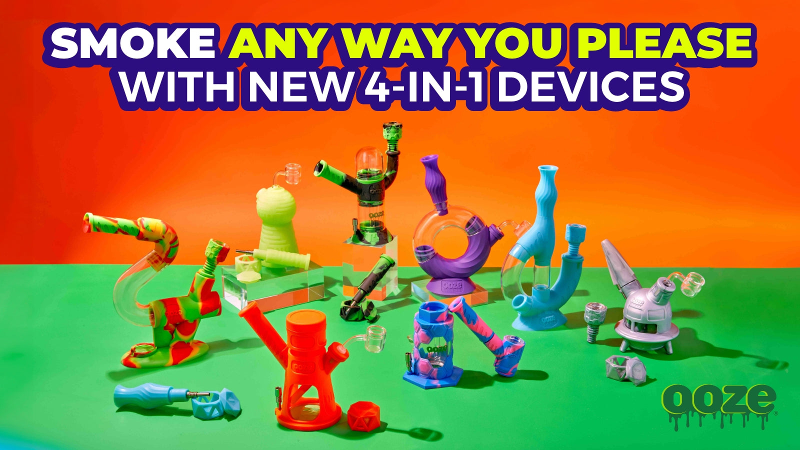 Smoke Any Way You Please With New 4-in-1 Devices!
