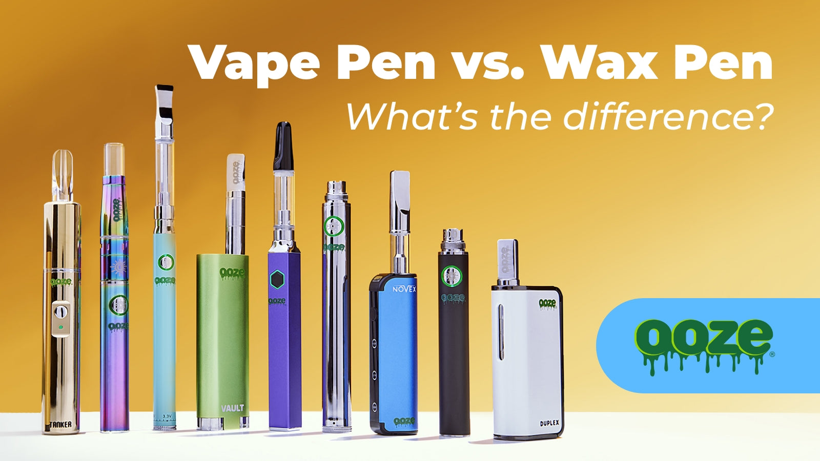 Vape Pen vs. Wax Pen - What's the Difference?