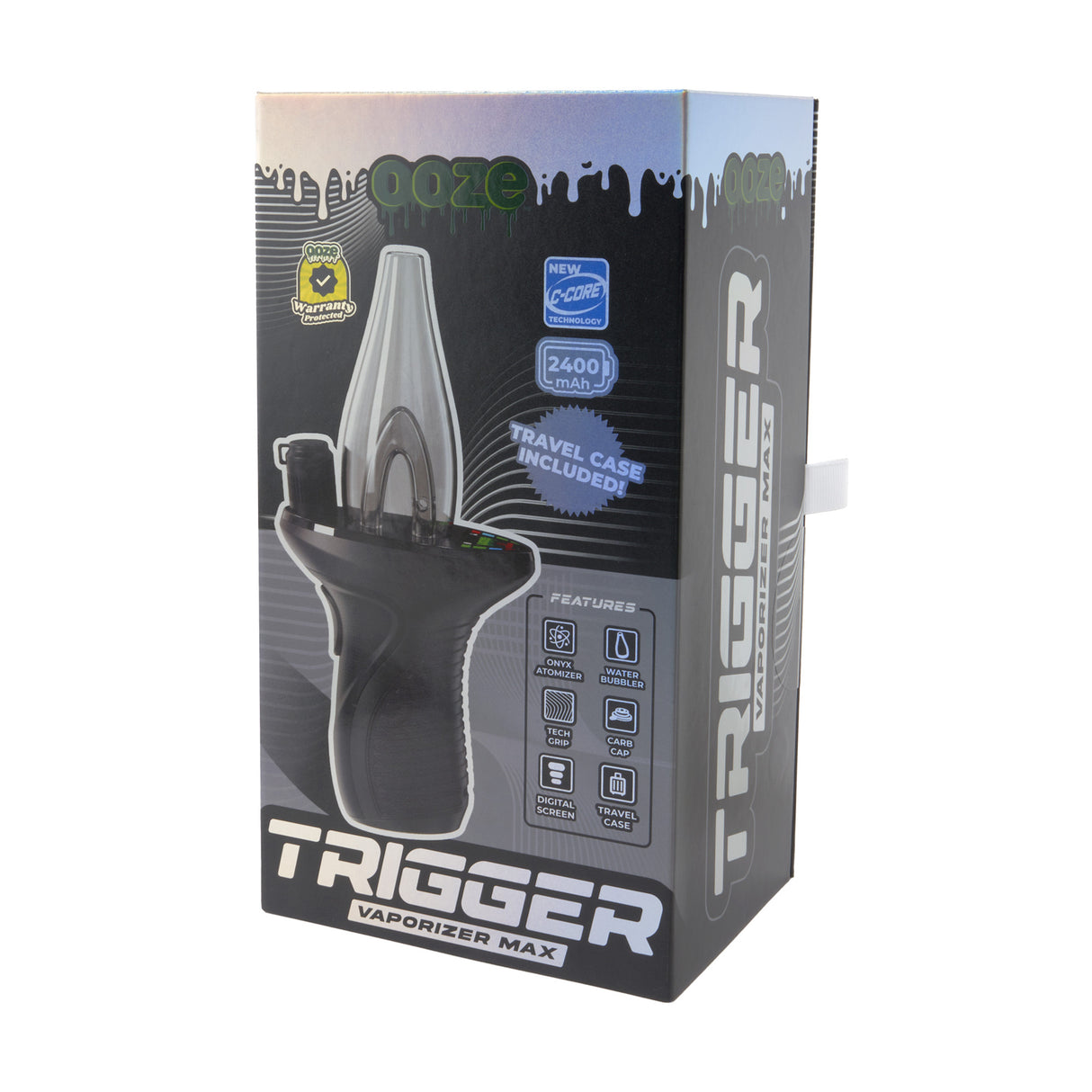 Trigger Vaporizer Max – C-Core 2400 mAh - Panther Black