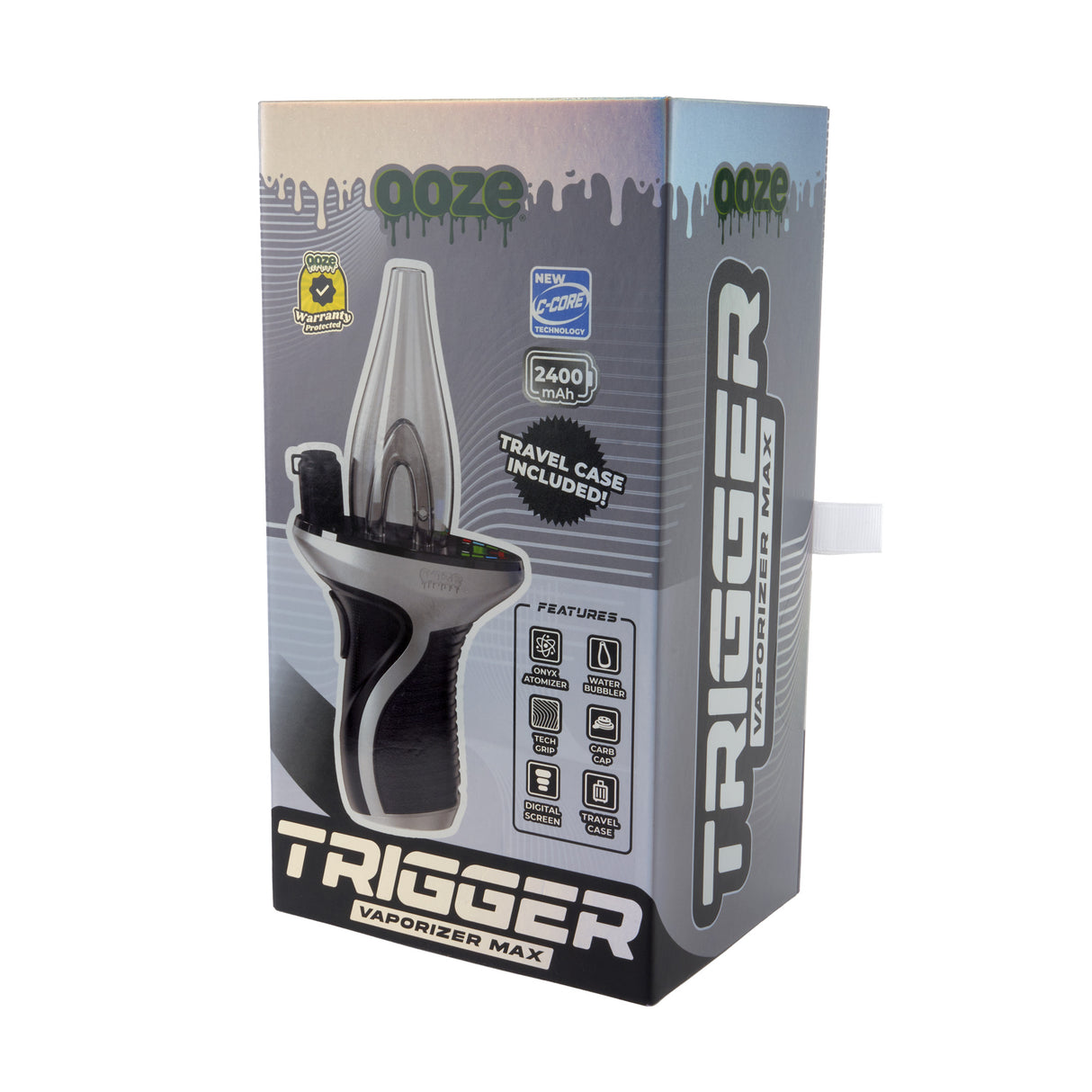 Trigger Vaporizer Max – C-Core 2400 mAh - Cosmic Chrome