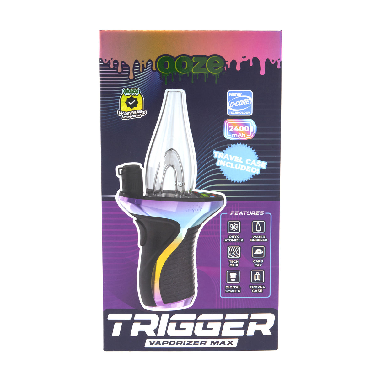 Trigger Vaporizer Max – C-Core 2400 mAh - Rainbow