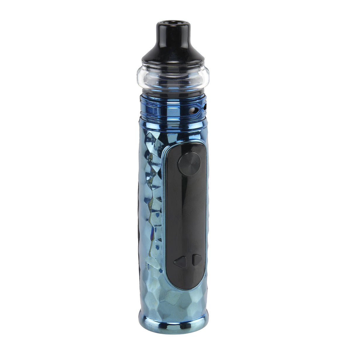 Side view of Titan blue vape pen
