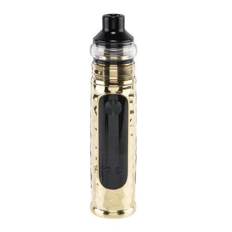 Front view of gold Titan big vape pen