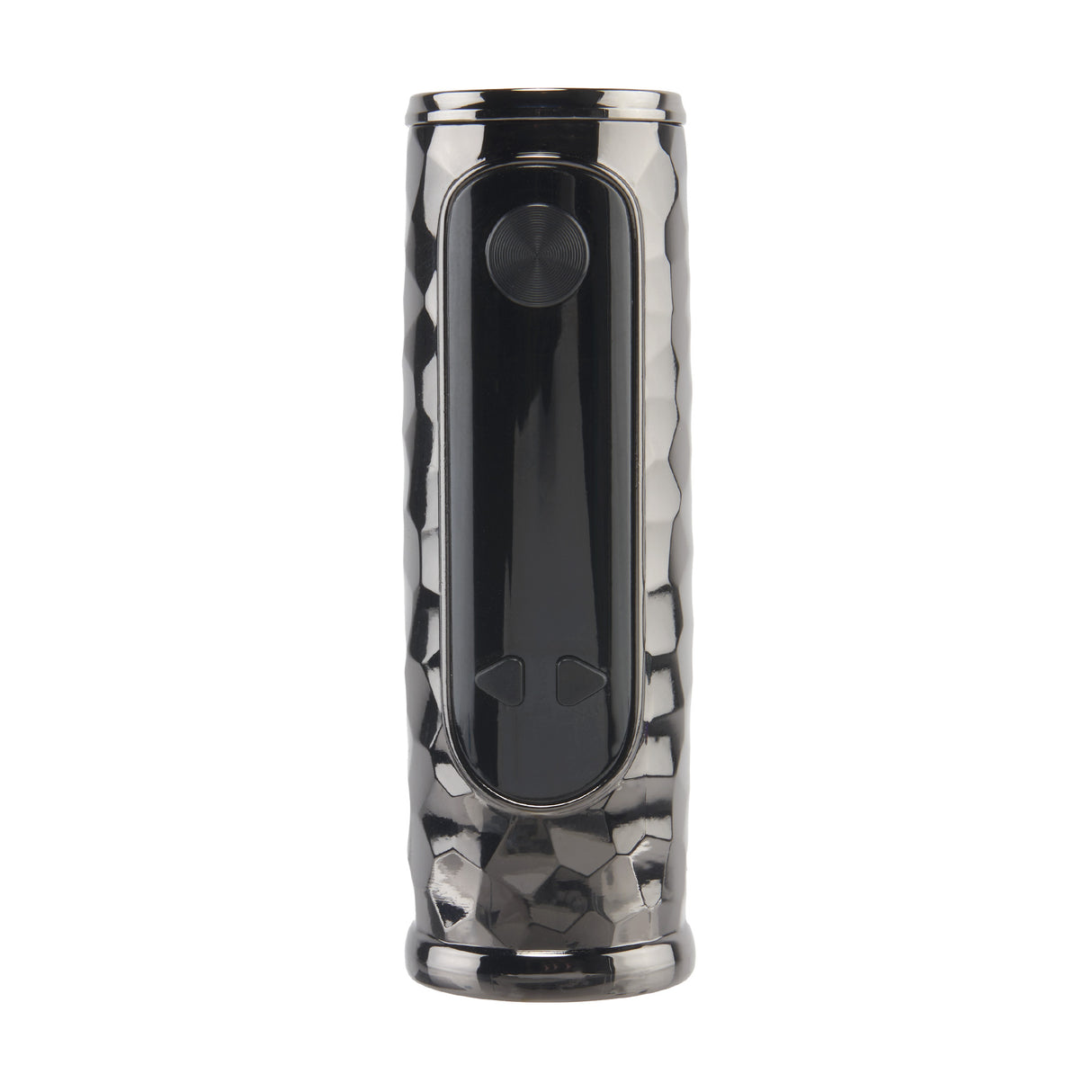 Front view of black Titan big vape pen without mouthpiece