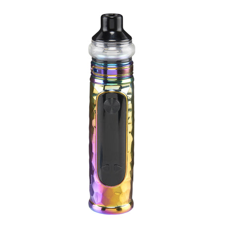 Front view of Titan rainbow vape pen
