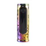 Front view of rainbow Titan big vape pen without mouthpiece