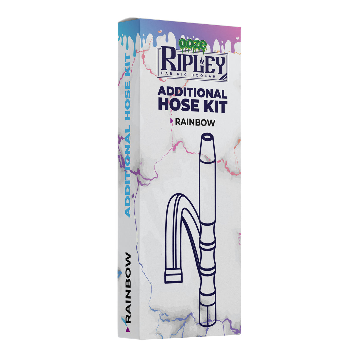 Ripley Hookah Hose Kit - Rainbow