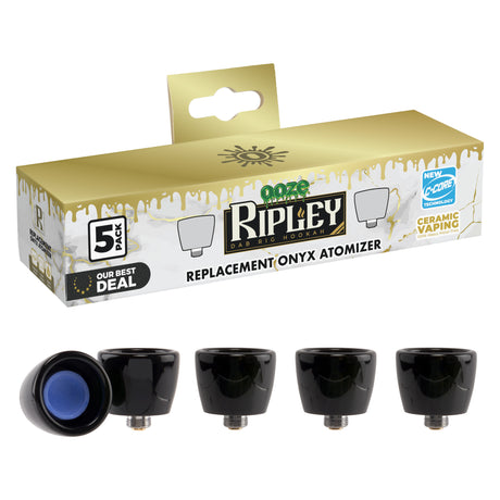 Ripley Replacement King Size Onyx Atomizer 5-Pack