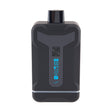 Front shot of Duet Black double cartridge vape with screen