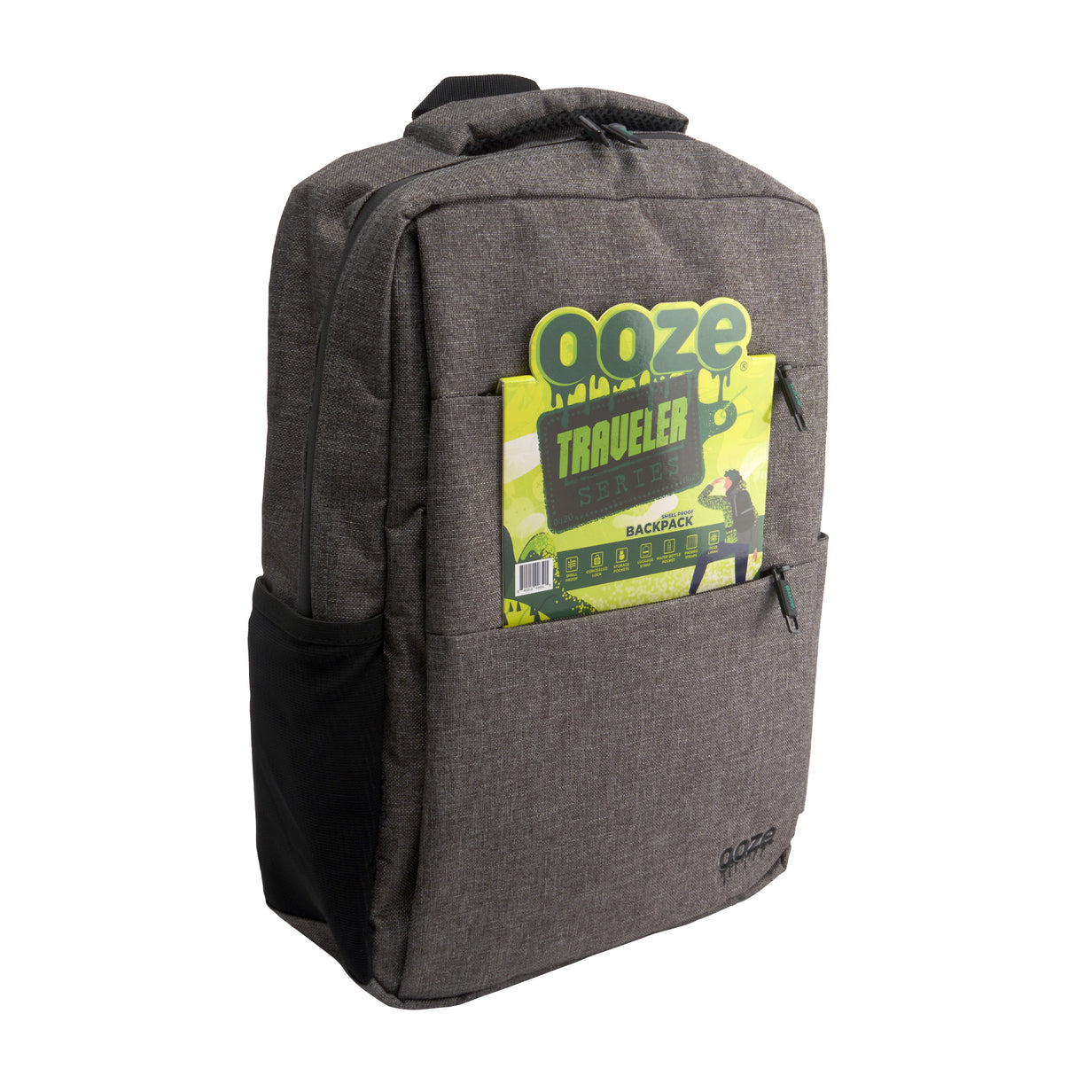 Ooze Smell Proof Backpack - Traveler Series - Smoke Gray