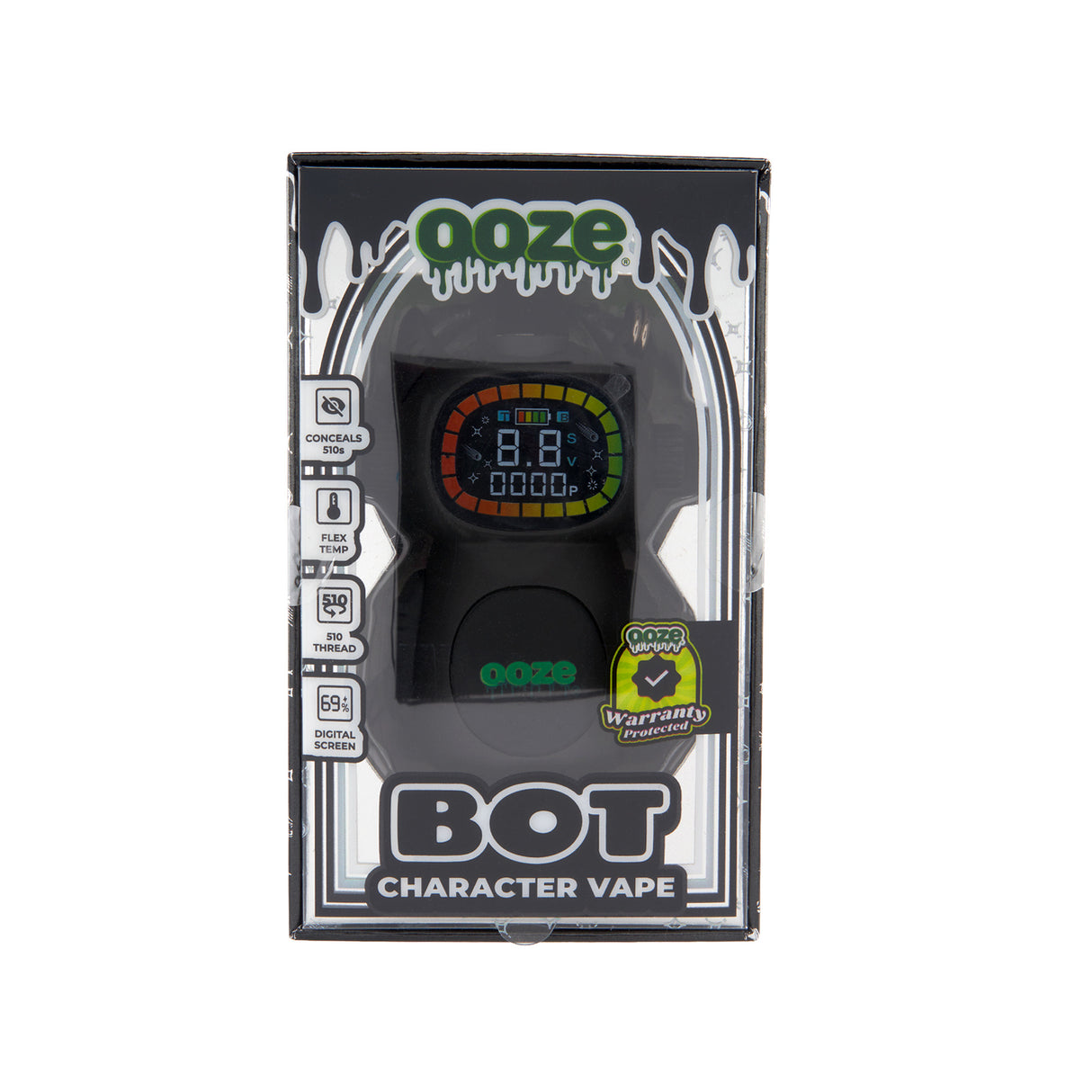 Bot Character Vape – 650 mAh  - Black