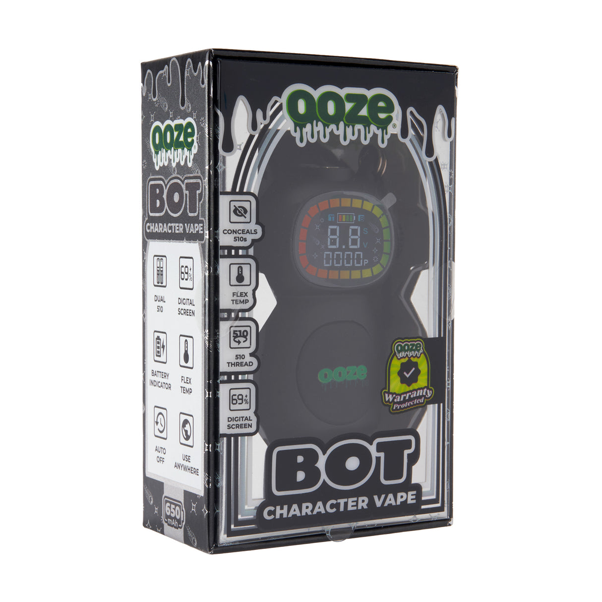 Bot Character Vape – 650 mAh  - Black