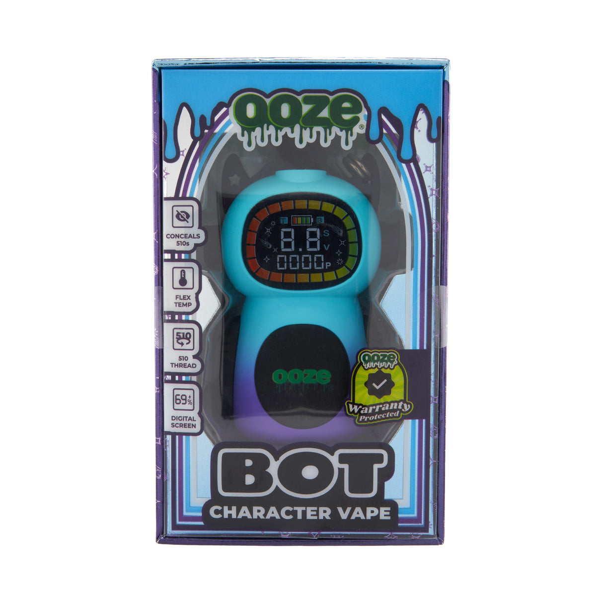 Bot Character Vape – 650 mAh  - Blue