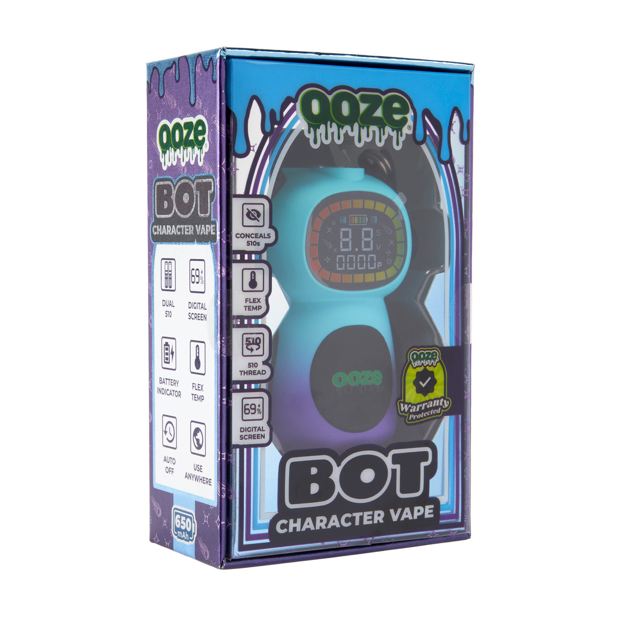 Bot Character Vape – 650 mAh  - Blue