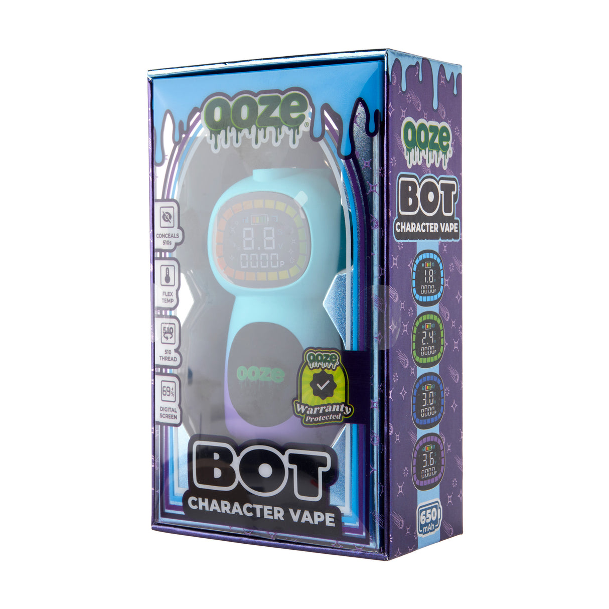 Bot Character Vape – 650 mAh  - Blue