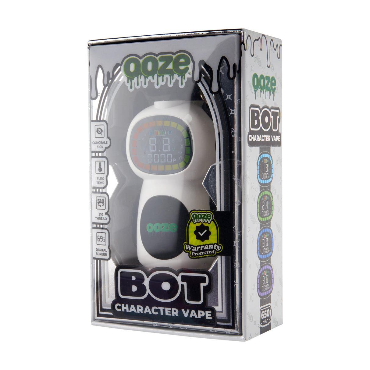 Bot Character Vape – 650 mAh  - White