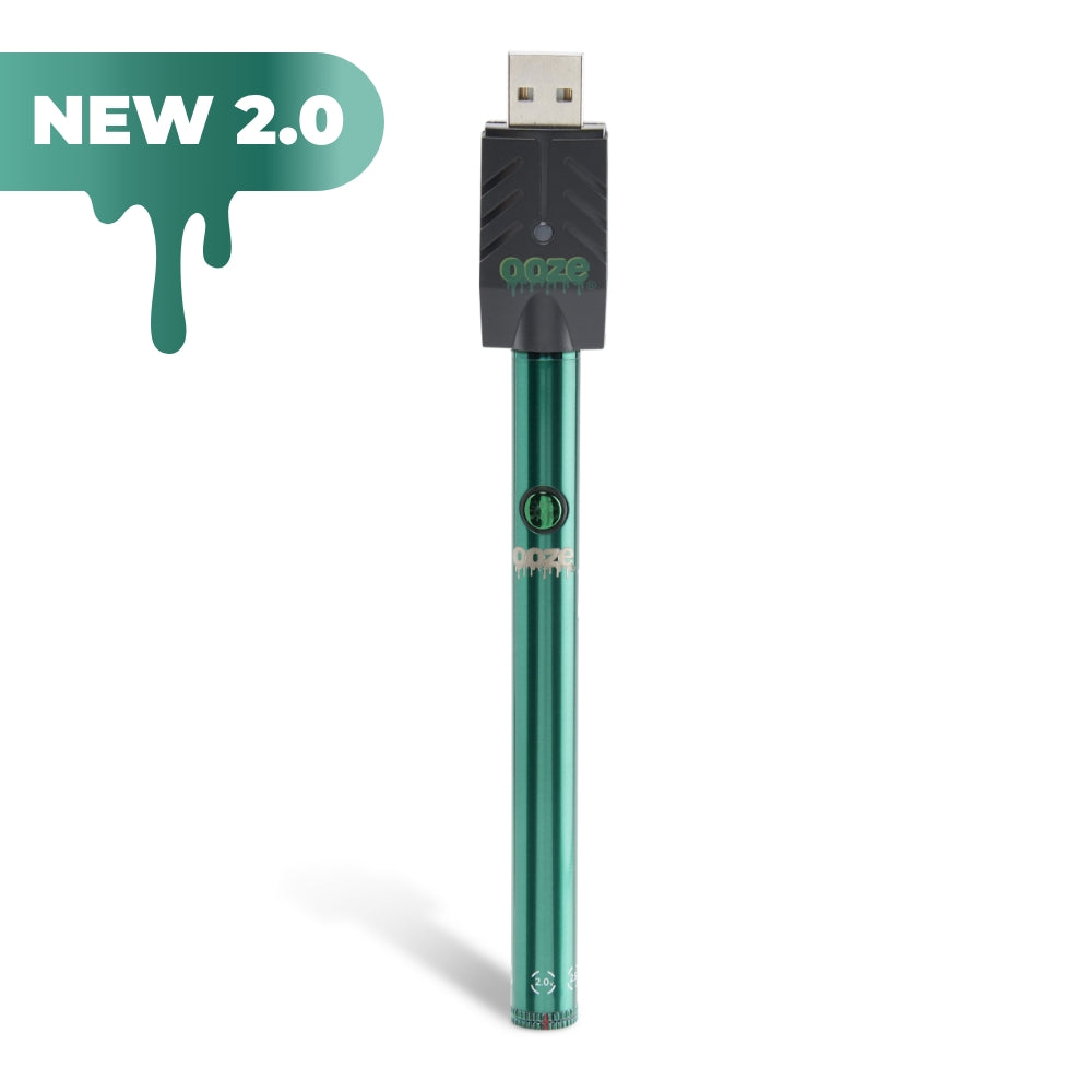 Twist Slim Pen 2.0 - 320 mAh Flex Temp Battery - Aqua Teal