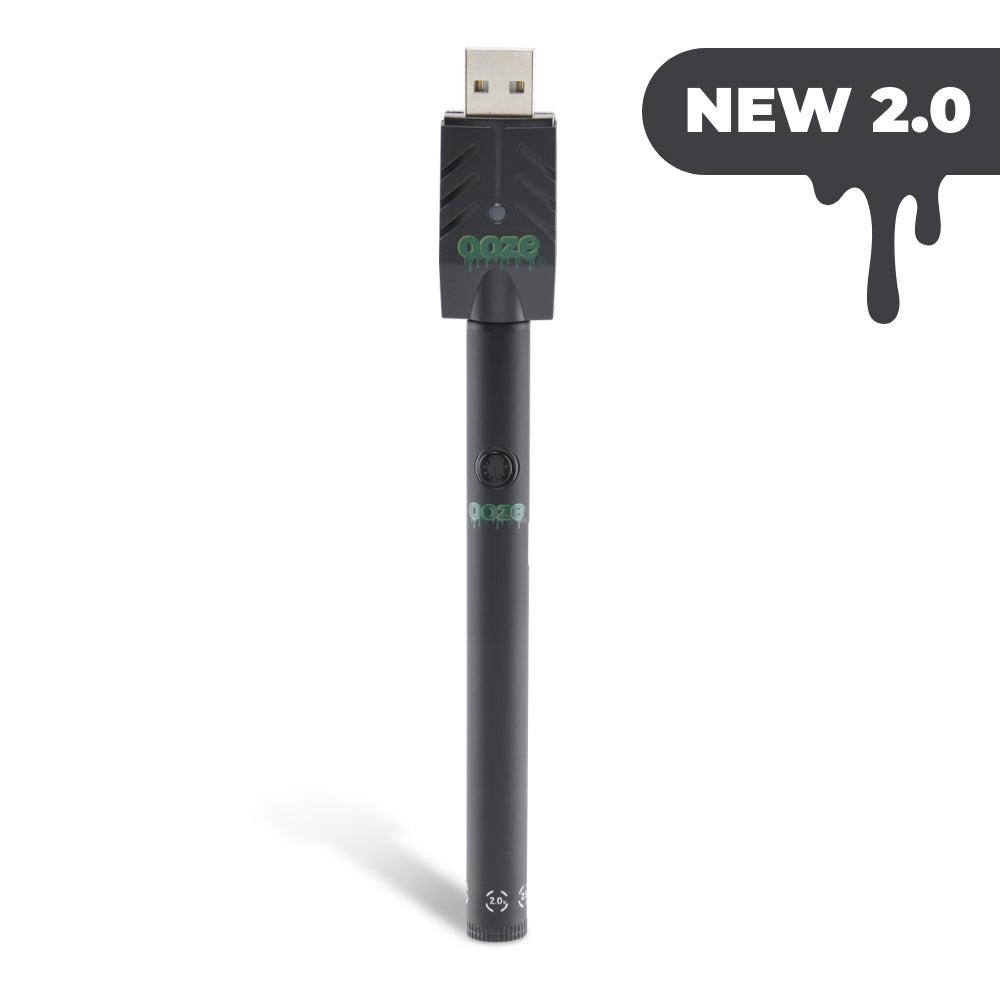 Ooze Twist Slim Pen 2.0 - 320 mAh Flex Temp Battery - Panther Black