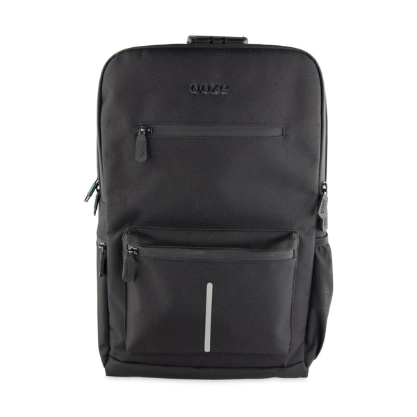 Black Smell Proof Smoking Backpack with Lock