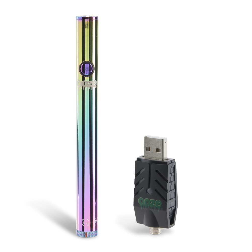 Ooze Twist Slim Pen 320 mAh Flex Temp Battery Rainbow