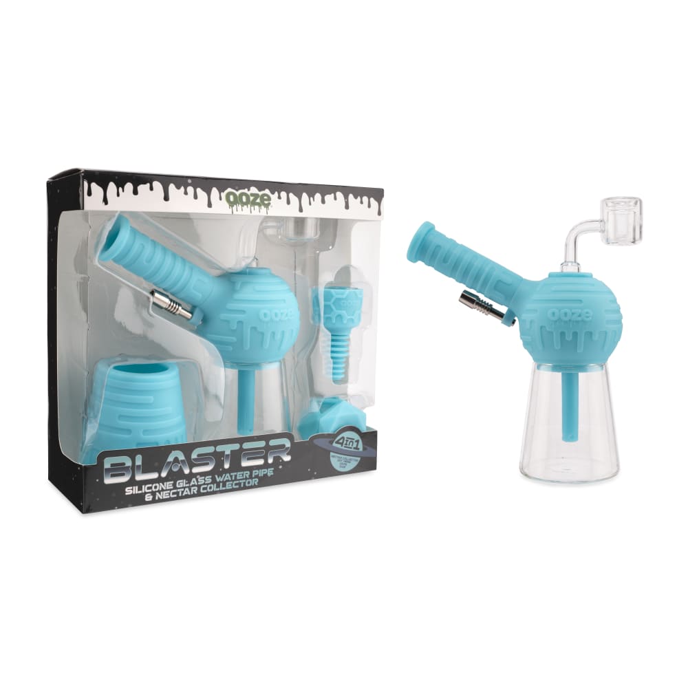 Ooze Blaster 4-in-1 Silicone Water Pipe & Dab Rig - BOOM Headshop